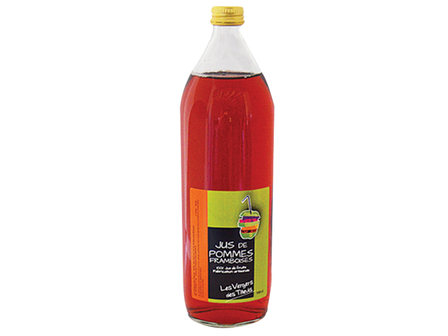 jus de pomme framboise 1L